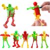 12 Pcs Funny Spring Wind-up Dancing Toy Set, Kids' Role Playing Robot Figures for Easter Egg, Christmas, Party Favors