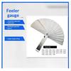Stainless Steel Feeler Gauge 17 Precision Blades Heavy Duty Gap Measuring Tool for Marine Vessel Equipment Maintenance