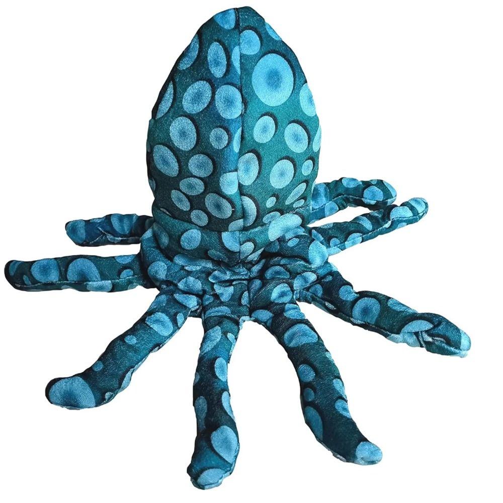 Creative Pet Transformation Outfit Octopus Shape Polyester Halloween Pet Clothes Funny Blue Puppy Halloween Dress Winter Apparel