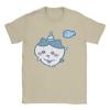 Mens Chiikawas Blue T Shirt  Cotton Clothing Leisure Short Sleeve Crew Neck Tee Shirt Plus Size TShirt