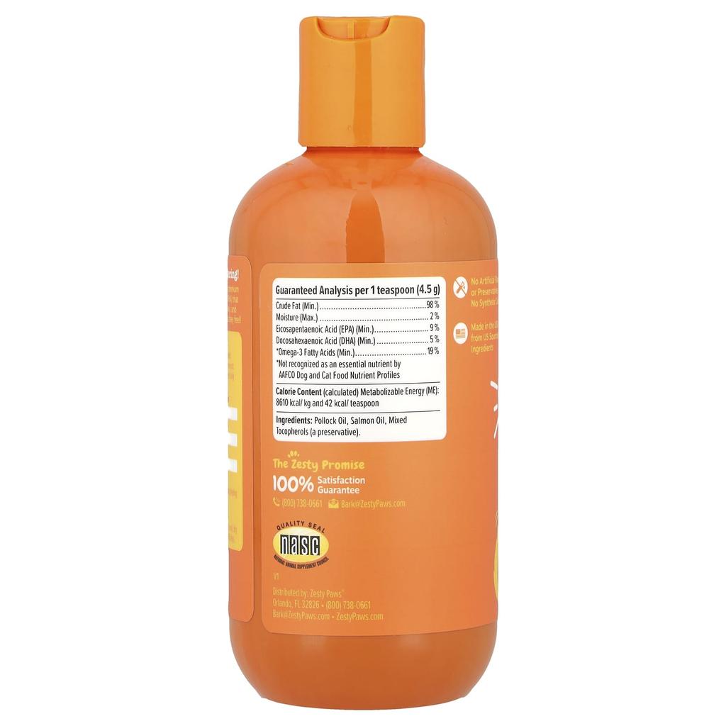 Wildlachsöl-Formel aus Alaska, Hunde & Katzen, Alle Altersstufen, 251 ml (8,5 fl oz)