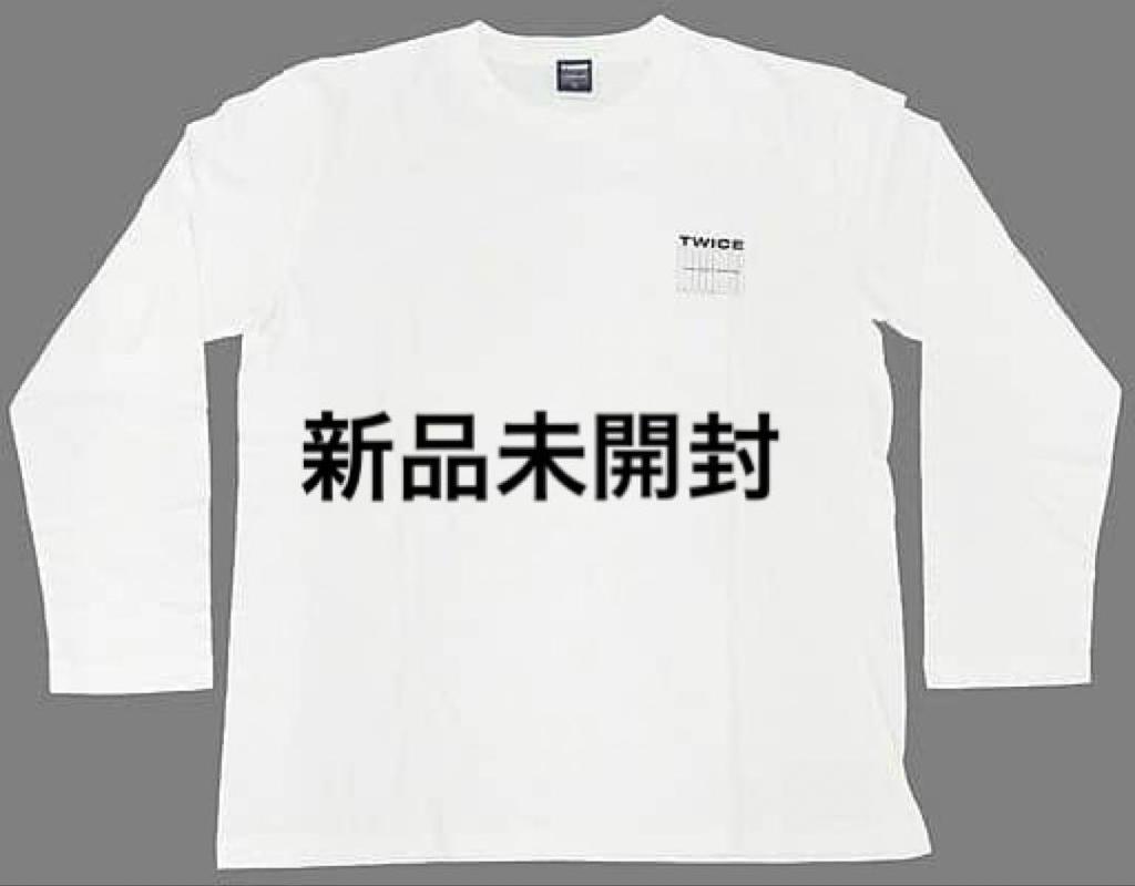 [USED] TWICE Long Sleeve T-Shirt White