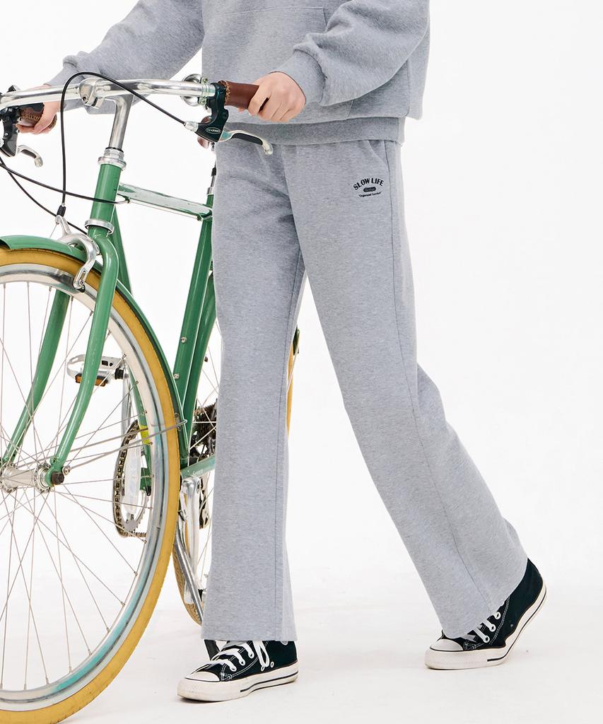 CHASECULT Unisex Essential Straight Pants - Grey