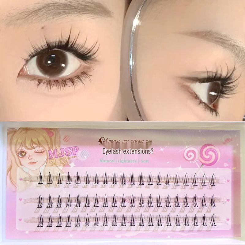 

Mengjie Shangpin Natural Style Soft Lower Eyelash Clusters