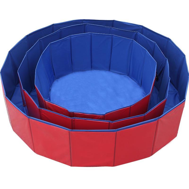 Portable Foldable Waterproof Foot Bath Multifunctional Cat Litter Box Foot Washing Basin Small Animal Bath Sand Tray