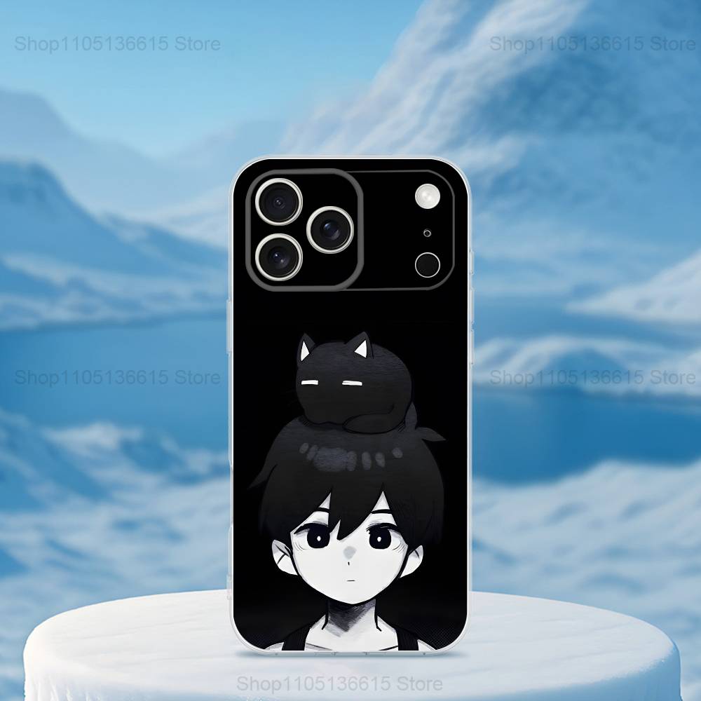 E-Emotion O-Omori Game For iPhone 12,Mini,16,X,17,Plus,11,Max,13,XR,15,Pro,14,SE,XS,Transparent Soft Cover Case