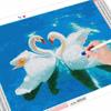 Diy Diamond Painting Lovers Swans Pictures Of Rhinestones Diamond Embroidery Cross Stitch Animal Mosaic Sale Home Decor