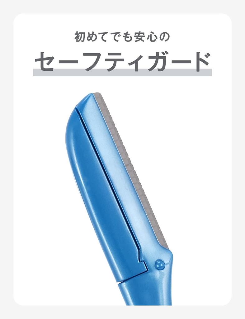Schick Razor X 2 L Disposable Blue [Bulk Purchase] Face/Eyebrow (3 Pieces) Men's
