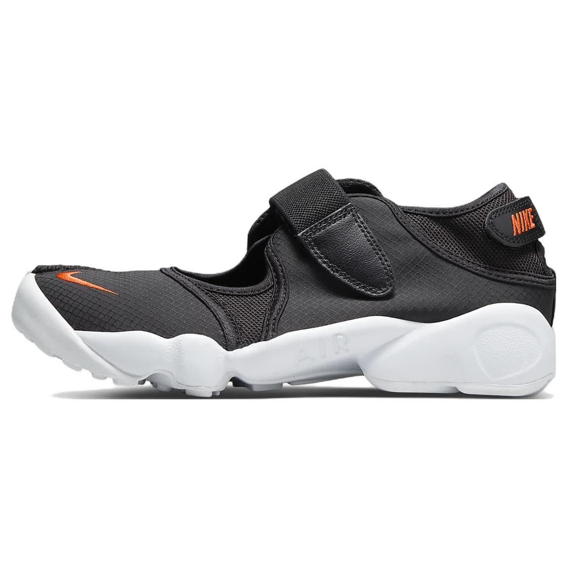 

New Nike Air Rift Breathe Black Rush Orange Women s DN1338-001 38