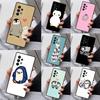 Cute Kawaii Penguin Phone Case For Samsung Galaxy S25 S23 S30 S8 S21 S20 FE S24 S22 Note 10 20 Plus Lite Ultra