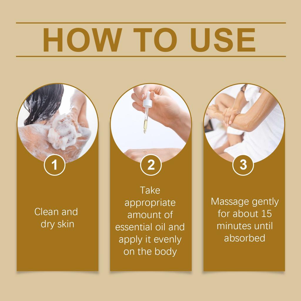 Bienen Schlankheitsöl  Fortgeschrittenes Bienenöl  Bienen Straffungsöl  Bienen Lymphdrainage & Schlankheitsöl  Für Männer Und Frauen  30ml