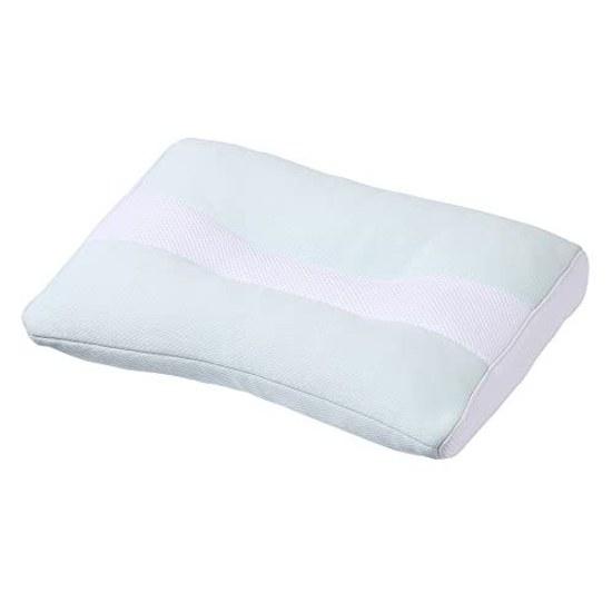 Nishikawa Sleep Fitness Pillow Washable Firm Hard Pipe Perfectly Fits Head Neck Shoulders Height Adjustable Suitable Back Side Sleeping 40X35X6cm EH