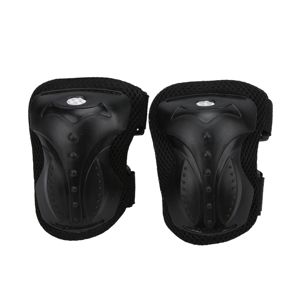 6pcs Set Adults Skateboard Protective Gear Kit Knee Pads Elbow Pads Wrist Guards Set