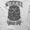 Chewie Chewbacca Wookie Barber Shop Jedi Rebel Parody Star Wars T-shirt