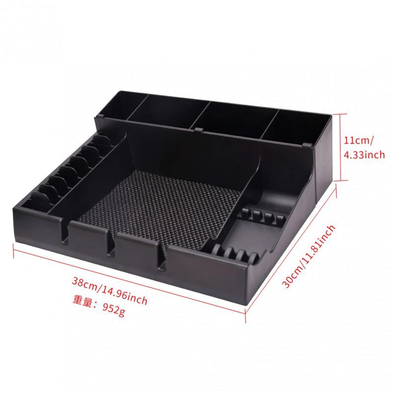Professional Hair Salon Tool Organizer With Removable Layers Brushes Combs Clippers Scissors Storage