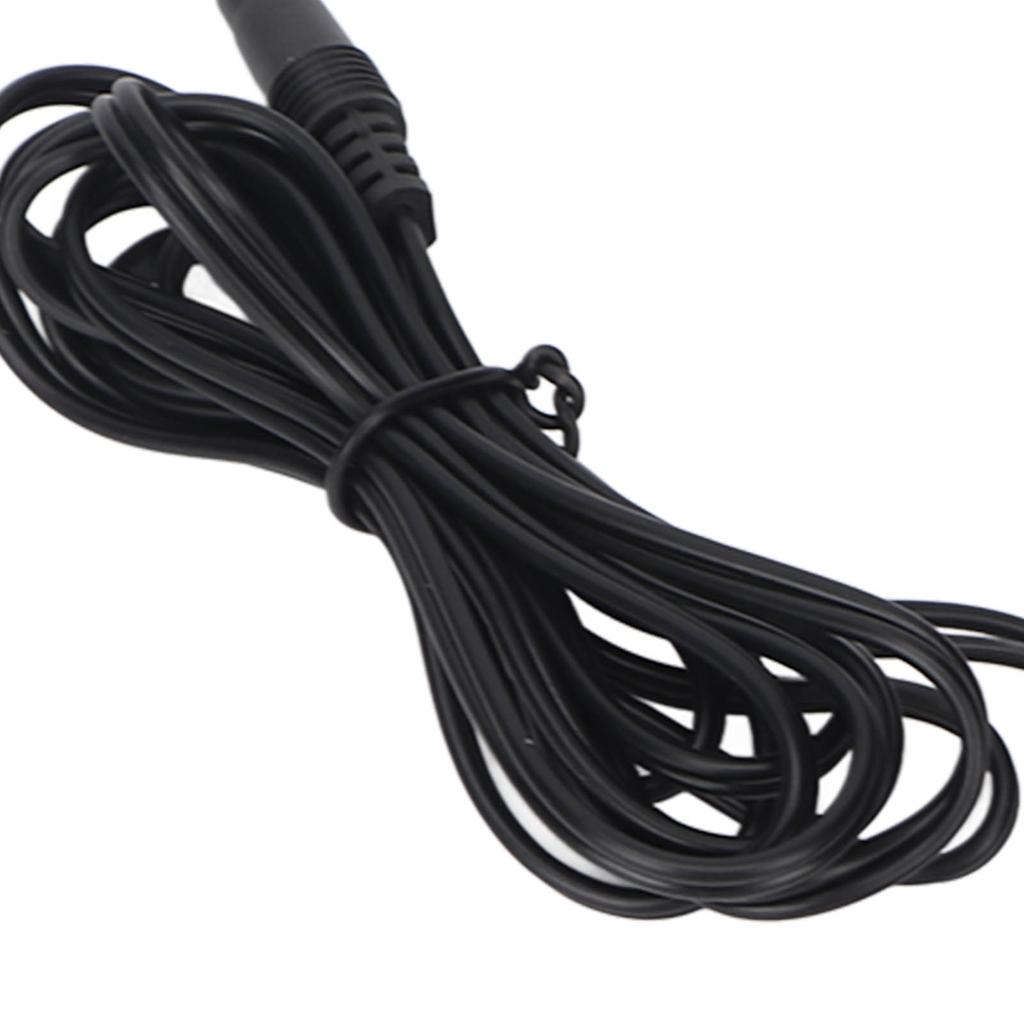 Electrode Wire 2.35mm Plug 2 Snap Connectors Portable TENS Unit Cable for Physiotherapy Machine 4.9ft 5pcs