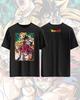 Dragon Ball Anime Printed Pure Cotton Tshirt for Men and Women Harajuku Street Oversized Anime Peripheral Clothing Tshirt