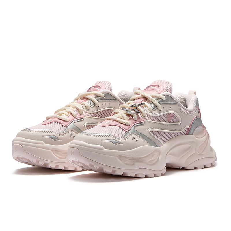 Fila Fusion Casual Fashion Low-Top Dad Shoes Women Sneaker Pink T12W521013FMP