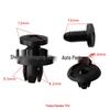Car Trim Accessories Kit: Mudguard Liner Clips and Installation Buckles for Mazda, Toyota, Honda, Nissan Models