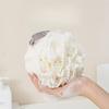 Fluffy Bathball Foam Soft Bath Scrub Ball Hangable Comfortable Bath Shower Tool Bathroom Accessories