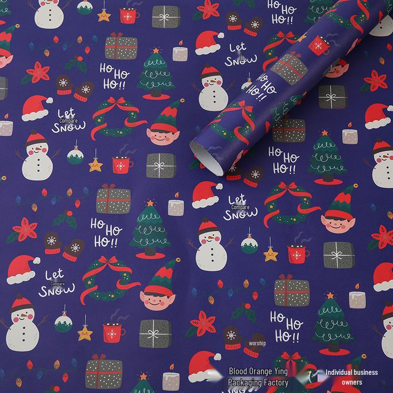 Thick Christmas Wrapping & Gift Kraft Paper for Apples & Bouquets