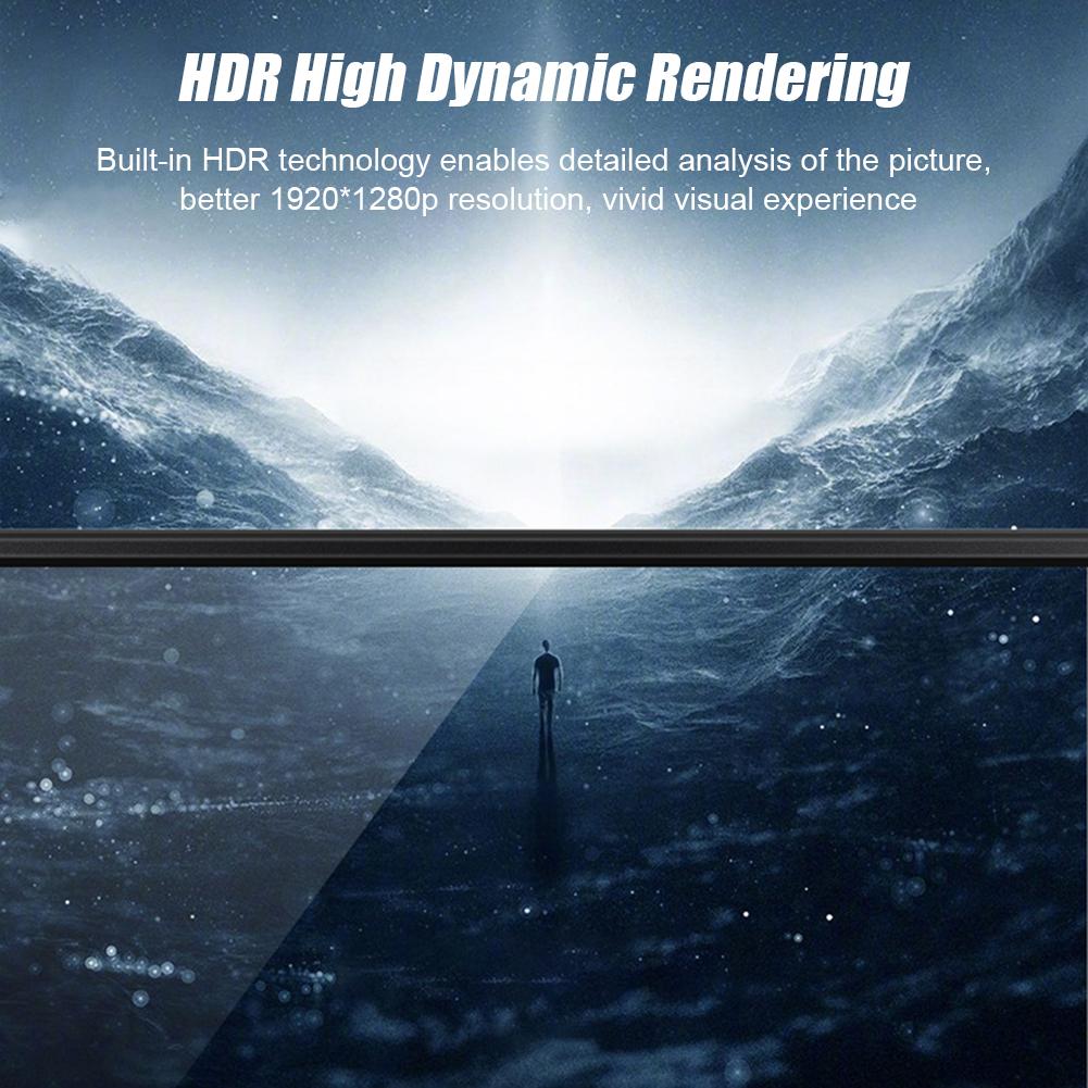 10.5In Display Screen HDMI-compatible Built-in Speaker HD Electronic Display for PS4 Switch Phone Laptop Auxiliary Display