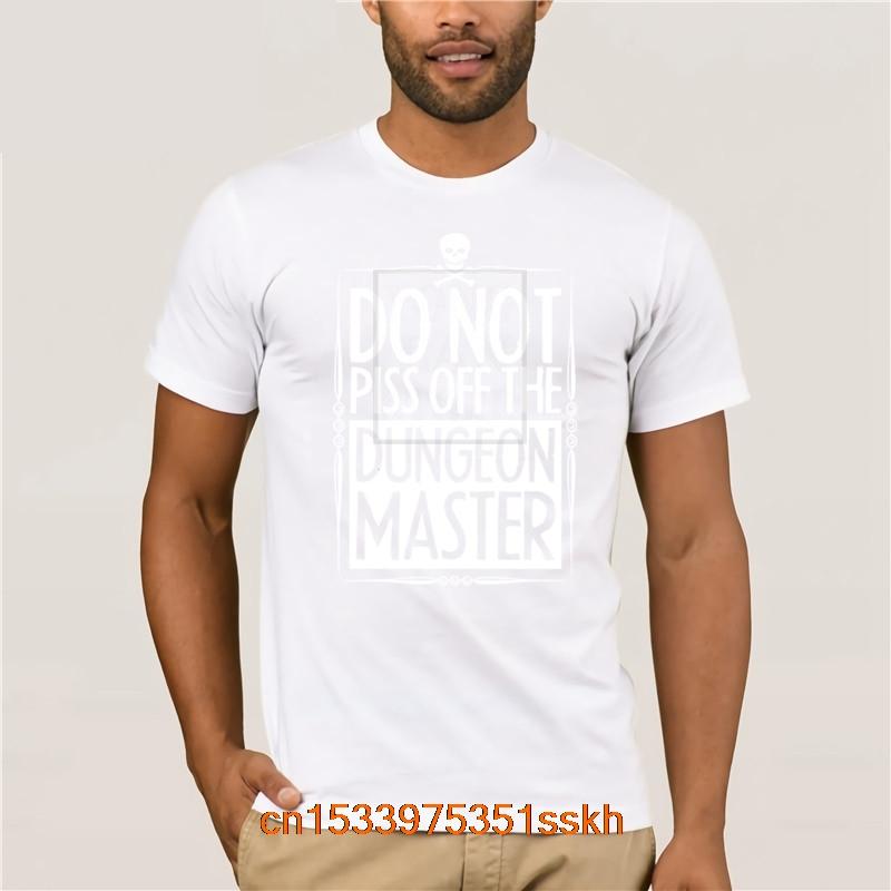Personality Tshirt Do Not Piss Off The Dungeon Master T Shirt New Trendy Fashion Printed Mens Tshirt 100 Cotton