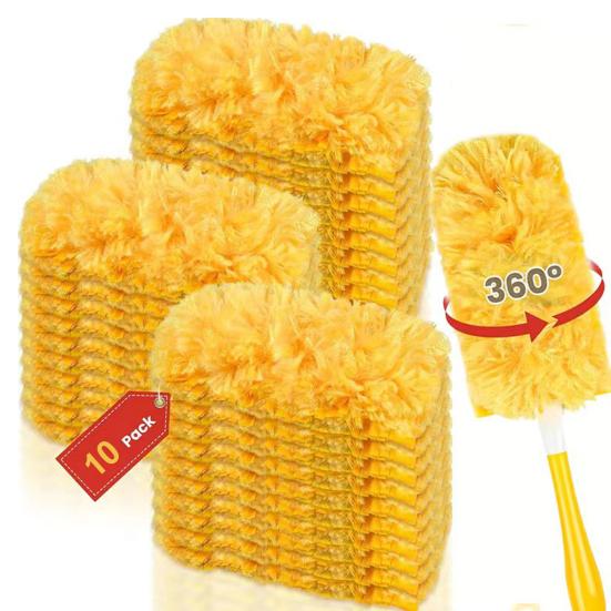 10 ks Elektrostatický prachový prachovnice Všestranná kompatibilita Nástroj na přitahování prachu Výkonné 360stupňové čištění