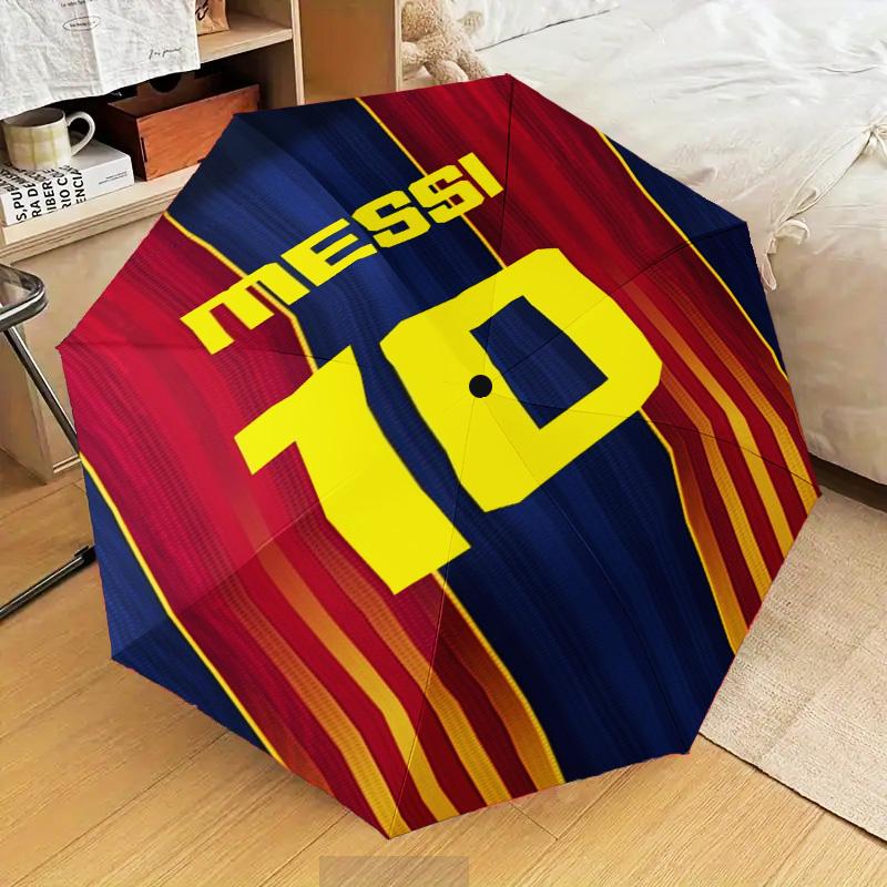 Number 10 Jersey Umbrella Folding umbrella, automatic umbrella 8-Frame for Travel, camping Use Gift for Halloween Christmas