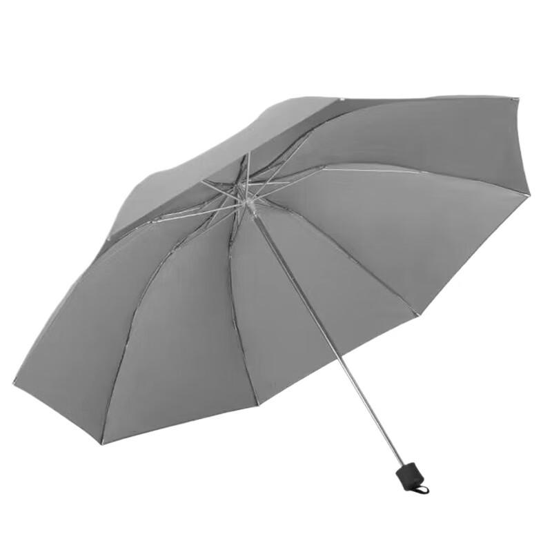Tiangtang Large Portable 8-Rib Three-Fold Dual-Use Umbrella