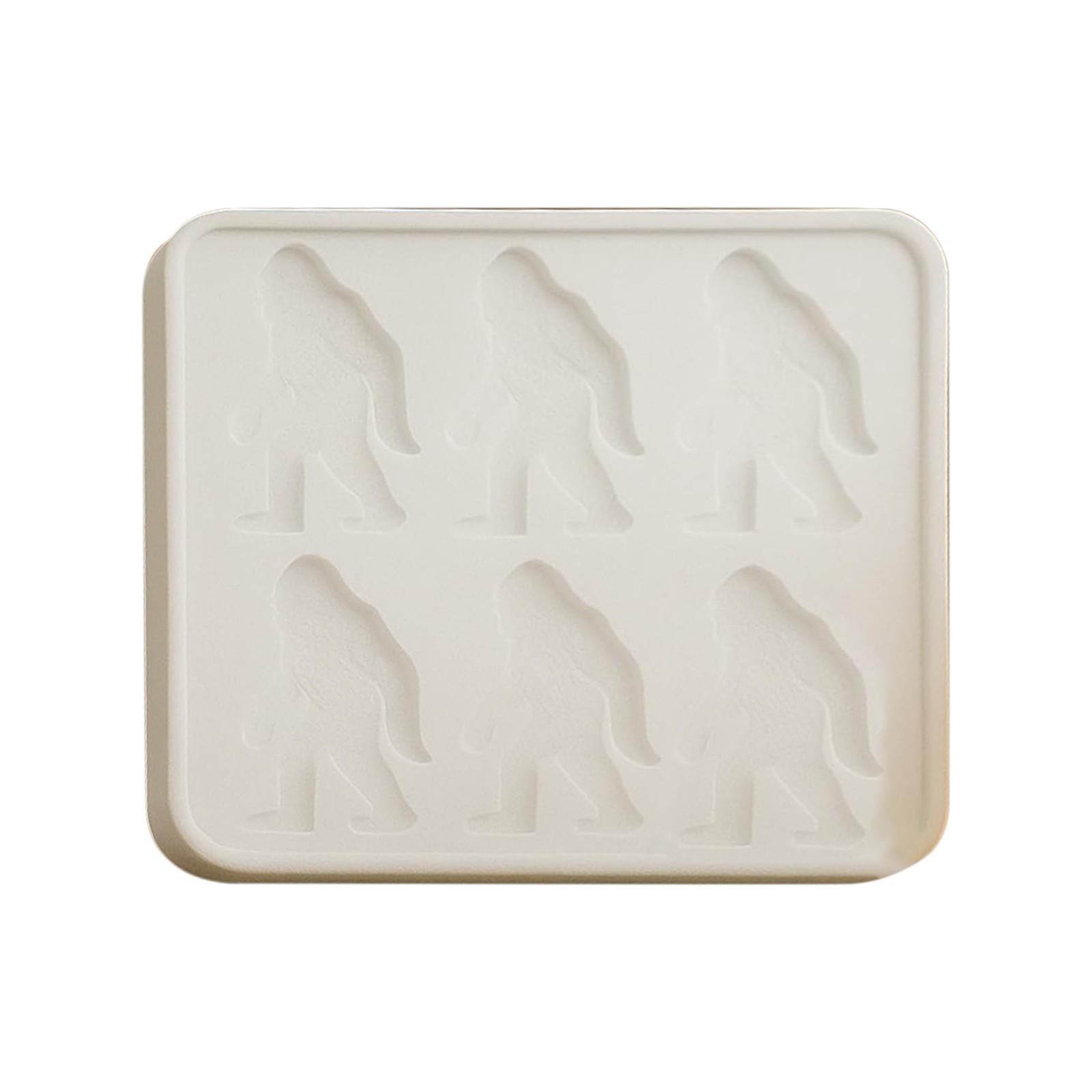 

Форма для льда Новинка Силиконовый поднос для льда для забавных напитков One Size белый