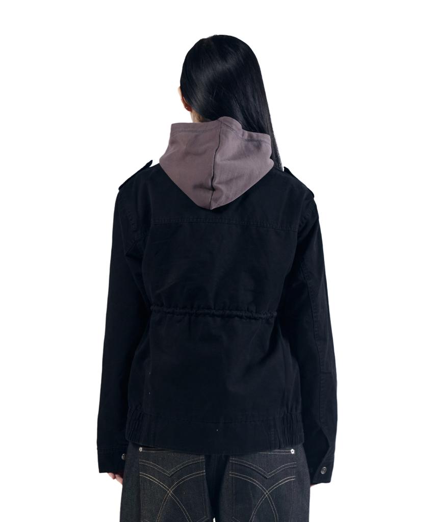 Aakam Nova Drawstring Field Jacket (Black)