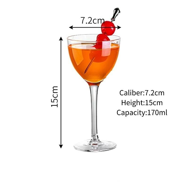 

Japanese Handmade Cocktail Glasses Cups, Thin Wine Glass Goblet, Transparent Cocktail Glass Cup, Bar Martini Margaret Glass Cups 130-280ml