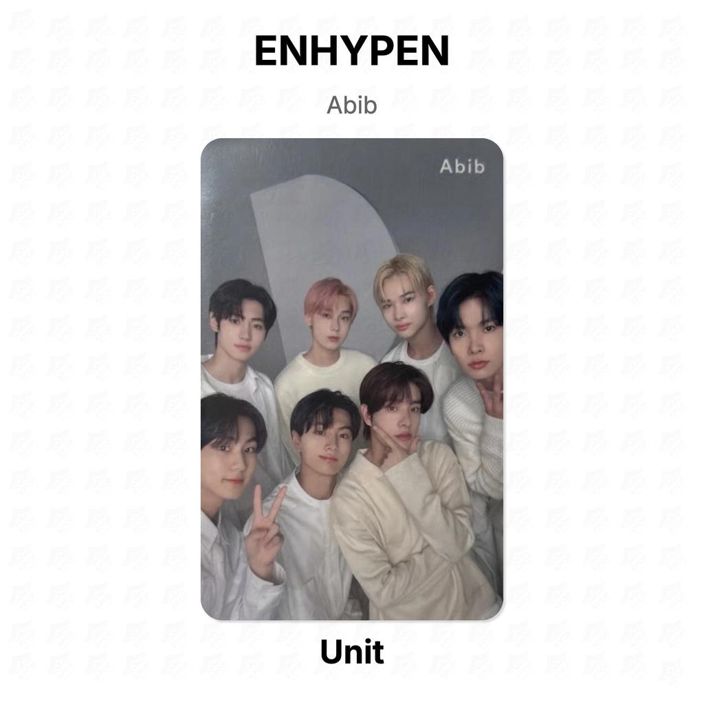 ENHYPEN Unit Abib Official Photocard