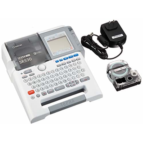 

Kingjim Label Writer Tepla PRO SR530 (Compatible label width: 4-24mm width)