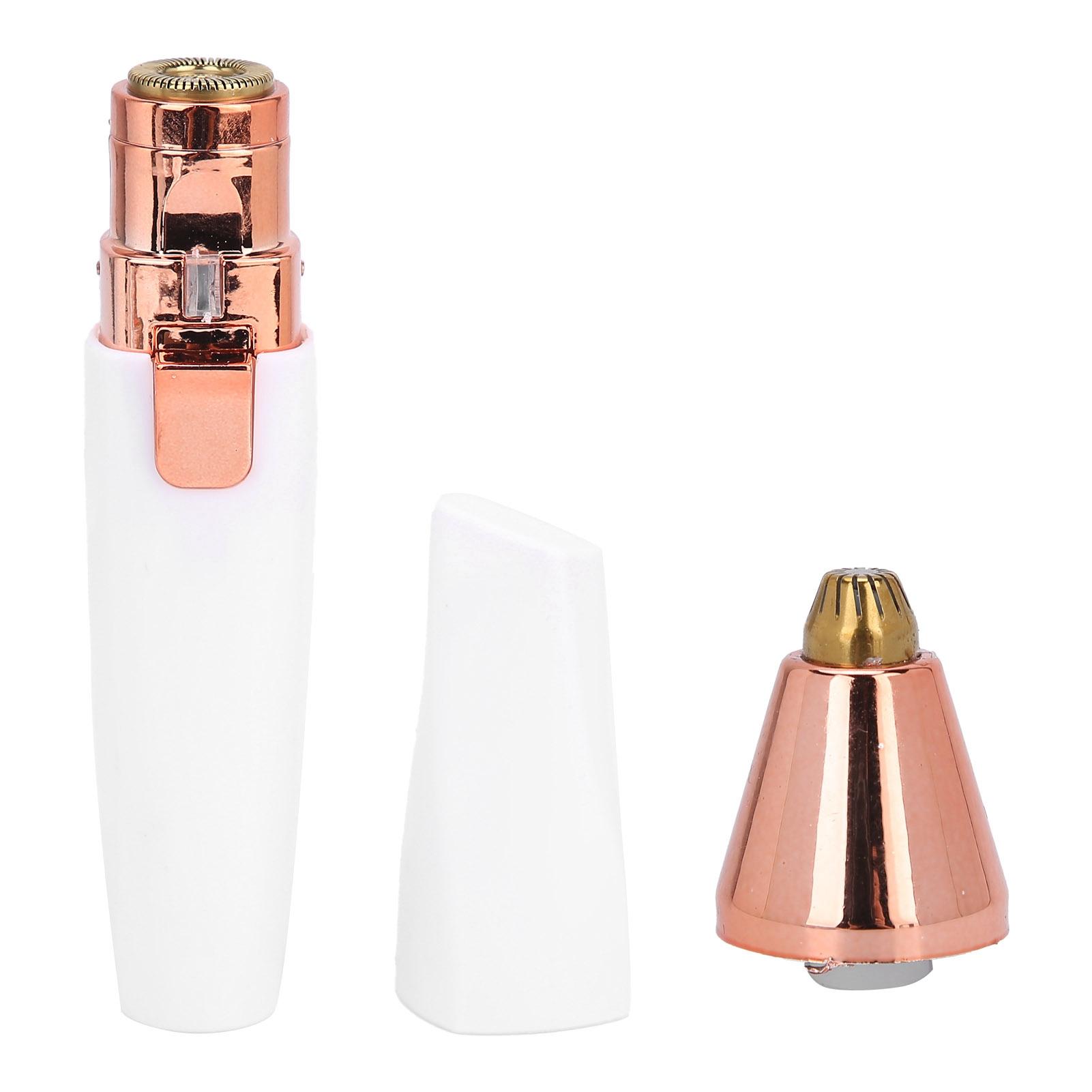 

2 в 1 аккумуляторный прибор для удаления волос с бровей, безболезненный электрический триммер для губ, бритва для удаления волос на лице