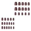Short Solid Color Nail Plate,woman's Handmade Wearable Nail