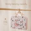 Baby Holder Hanging Wooden Drying Rack Kid Clothes Hangers Hat Hook Storage Organizer