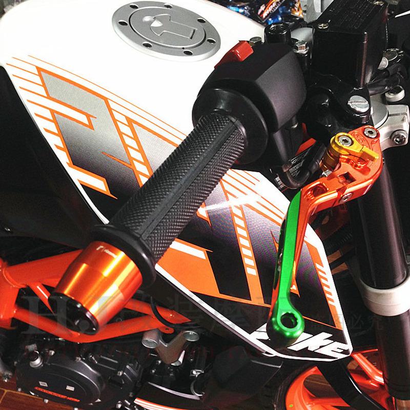 7/8" 22mm CNC Aluminum Universal Motorcycle Handlebars Grips Ends Bar Ends Handlebars Caps For Kawasaki Yamaha Honda SUZUKI