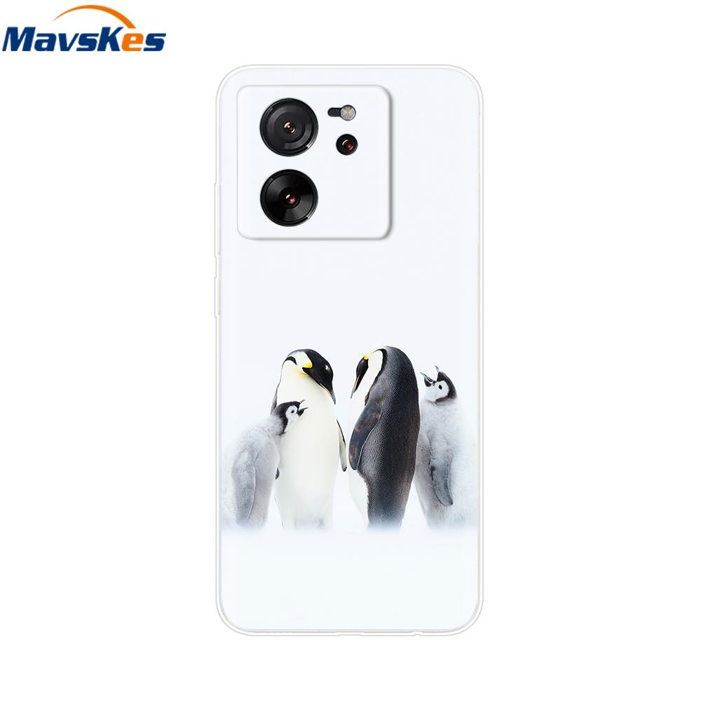 For Xiaomi 13T Pro 5G Case 13T 13 Soft Clear Silicone Bumper Phone Back Cover for Xiaomi 13 Lite 13T Pro Mi13T Shockproof Cases