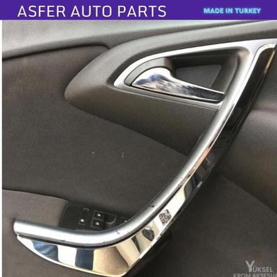 Front Door Inner Opening Handle Chrome Strip Right Left 2 Piece Set For Astra J 2010-2018 Oem 3400195 13259067 13301134 2241000