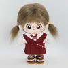 Stuffed Dolls 20cm Doll Clothes Dress Up Doll Uniform Set Photo Props Cotton Dolls Outfit  DIY Toy
