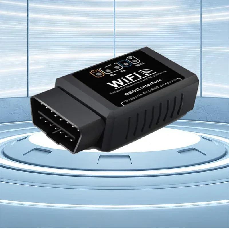 1 Pc OBD II WIFI ELM327 V 1.5 Scanner OBD II Automotive Fault Detection Instrument Simple and Easy To Operate