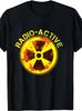 Men'S T-Shirt Featuring A Vintage Radioactive Pattern Soft and Breathable This Casual Tee Is Perfect for Everyday Wear