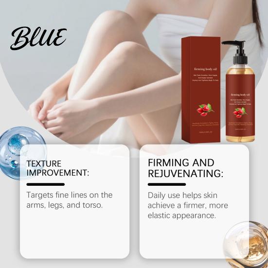 Dry Skin Body Oil 1/2Pcs 100ML Firming for Men Women Hydrating Anti-Aging Care Moisturizing Oil After Shower Crepey Softening All Types Long-lasting
