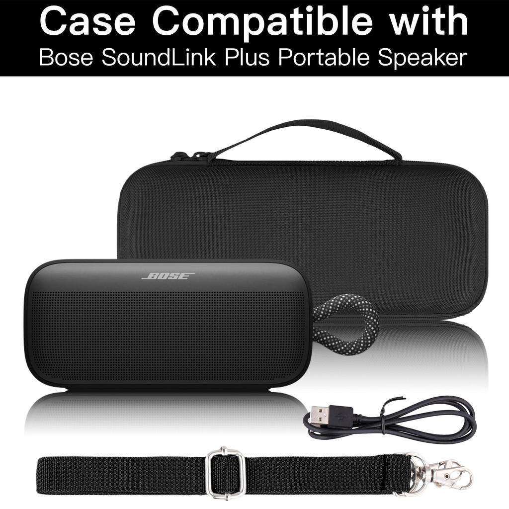 (Case Only) SoundLink Plus Portable Bluetooth Speaker, Wireless, Outdoor Storage Case, Black - co2CREA