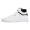 Puma Shuffle Mid WTR White Black Team Gold Unisex Sneakers 385551-01