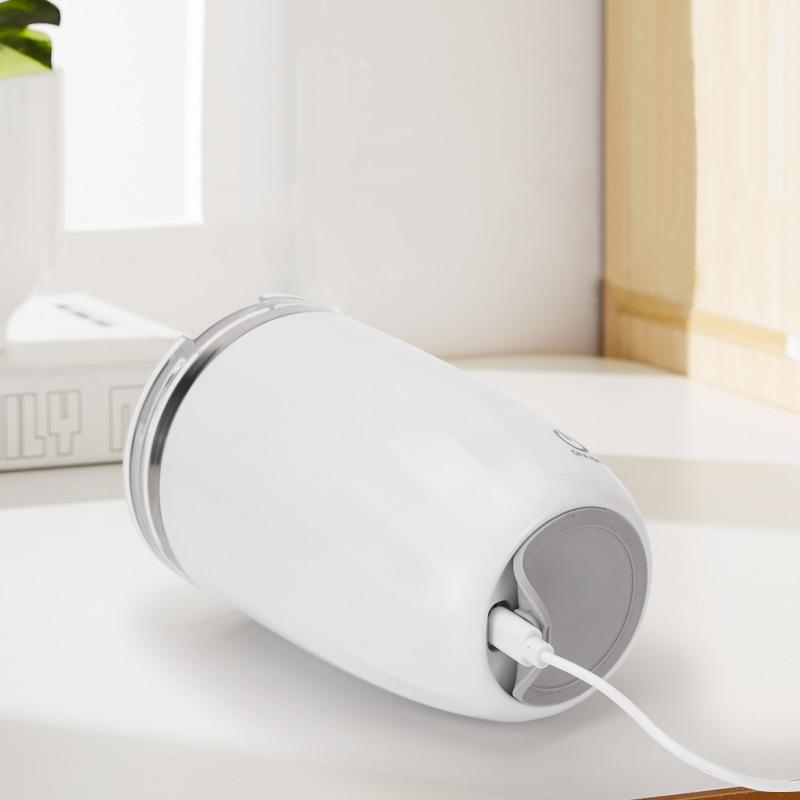 350ml Self-Stirring Mug Stainless Steel Thermal Insulation USB Rechargeable Auto Magnetic Mug Waterproof Self Mixing Coffee Cup