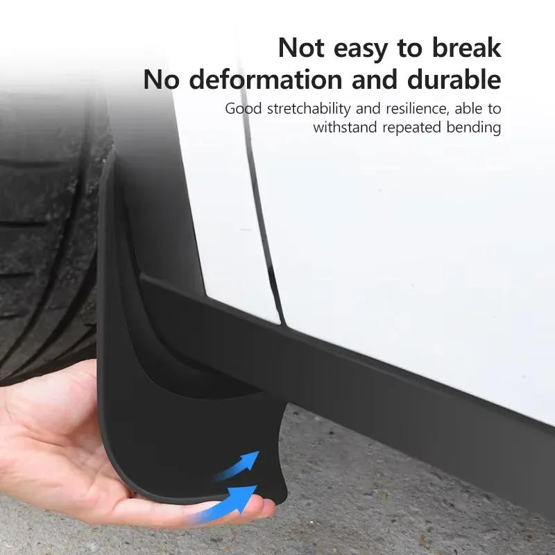 Automotive Tire Mudguard Waterproof Splash Proof 4pcs Accessories For Mazda 3 2011-2015 2012 2013 2014
