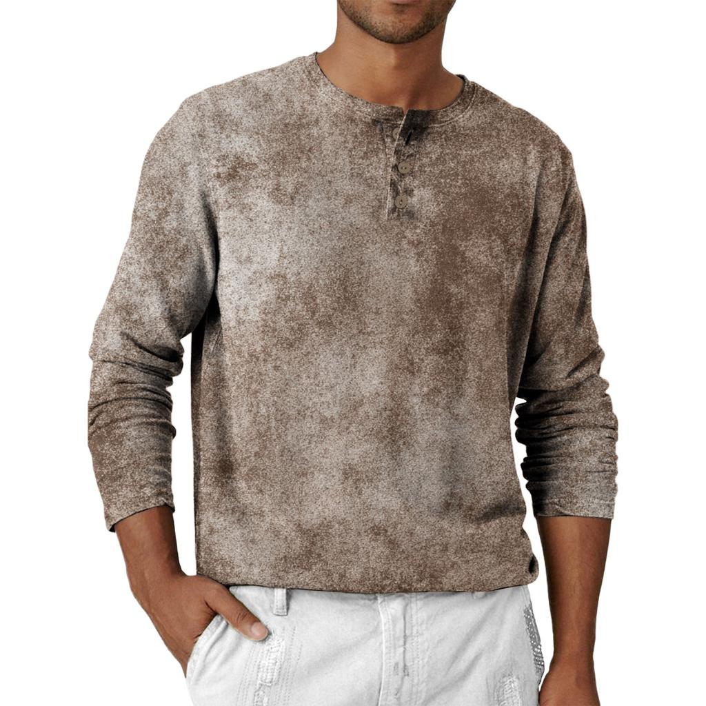 Men's Loose Casual  Long-sleeved Lapel Zip-up Hoodie